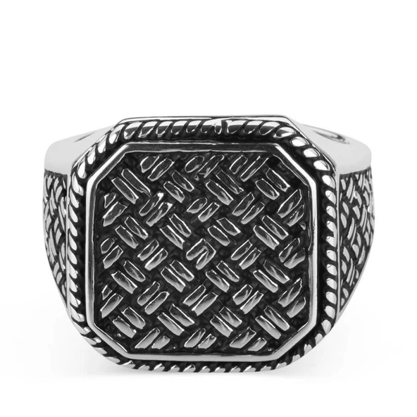 925 Ayar Gümüş Sırma Yüzük - Resim 4