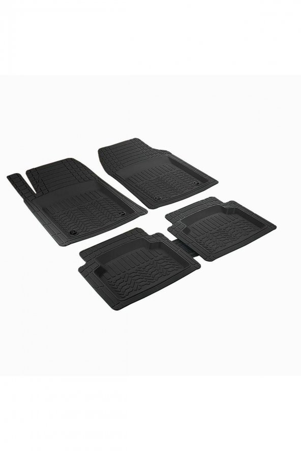 Citroen C3 Picasso ile Uyumlu 4D Universal Derin Havuzlu Paspas Profesyonel Siyah - 2