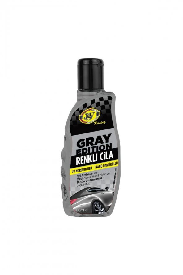 Racing Grey Edition Gri Renkli Cila 180 Ml Gri Boyalı Araçlara