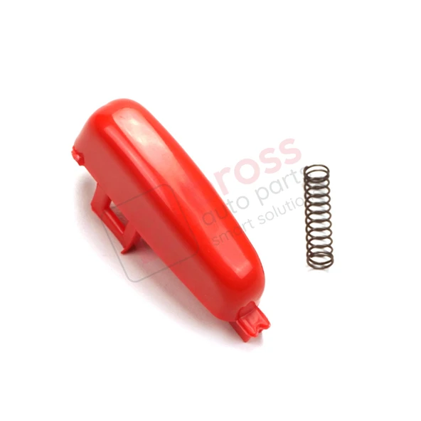 Opel Mokka A X Buick Encore Chevrolet Tracker Trax için KIRMIZI Plastik El Fren Düğme Tuş Kapağı 42389776D - Resim 3