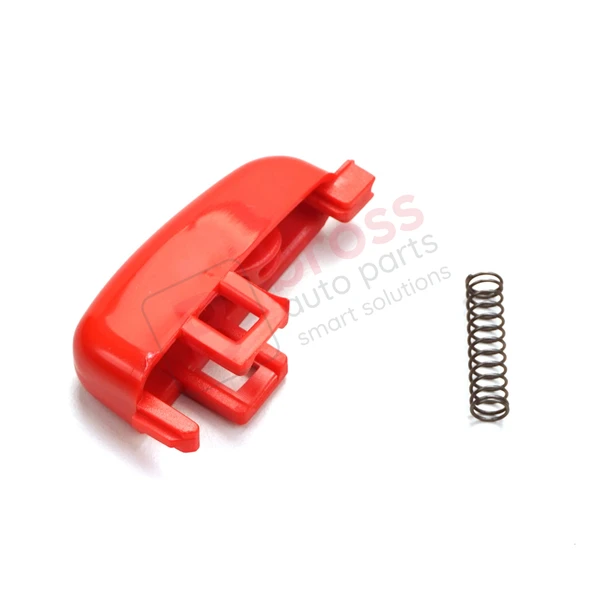 Opel Mokka A X Buick Encore Chevrolet Tracker Trax için KIRMIZI Plastik El Fren Düğme Tuş Kapağı 42389776D - Resim 5