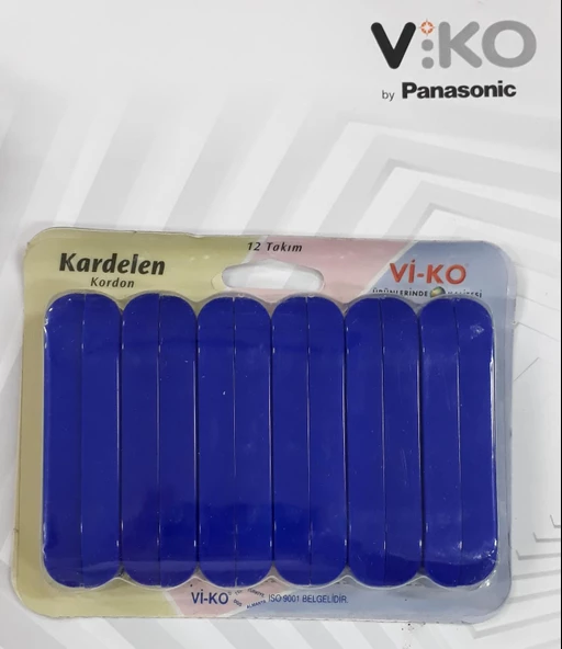 Viko Kardelen No. 2 Kenar Çita / Kordon - 12'Li Takim