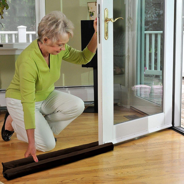 Kapı Altı Isı Yalıtım Süngeri Çift Yönlü Rüzgar Ses Böcek Önleyici - Resim 3