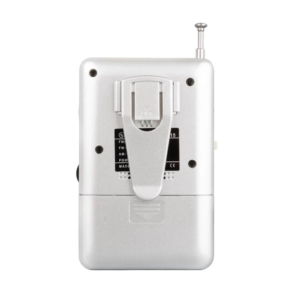 Sonivox Vs-r115 Gümüş Renk Mini Cep Radyosu Deprem Çantasına Uygun Fm Radyo - 4