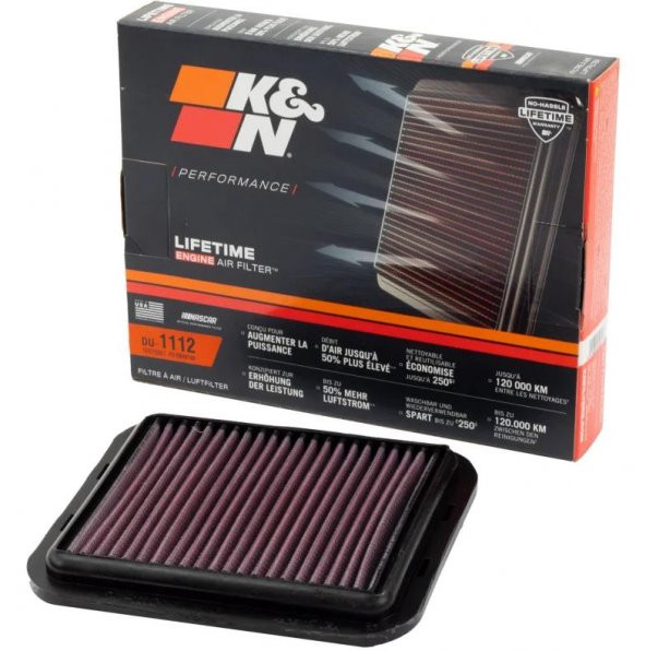 K&N DU-1112 2018-2020 Ducati Multistrada 1260 Enduro Uyumlu Hava Filtresi