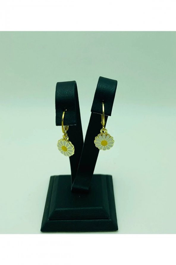 Papatyalı Kolye ve Bileklik Seti BKO4-50 - 9