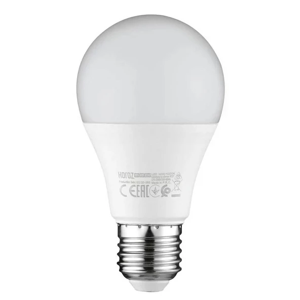 HOROZ ELECTRIC PREMIER-9  9 WATT E27 8400K BEYAZ LED AMPUL