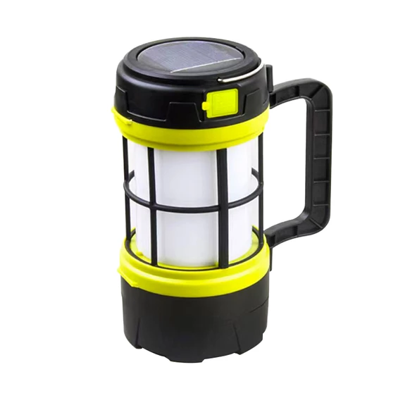 POWERMASTER F-910-B ŞARJ EDİLEBİLİR SOLAR KAMP FENERİ - 2