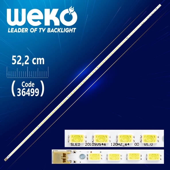 LMB-4600BM12 LJ64-02380A LJ64-02381A  64 LEDLİ  52.2 CM