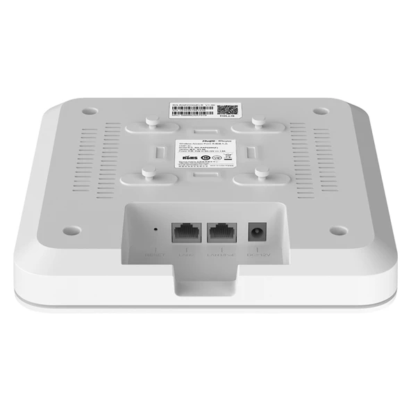 RUIJIE REYEE RG-RAP2200(F) AC1300 DUAL BAND (2.4 GHZ 400 MBPS/ 5 GHZ 867 MBPS) IC ORTAM TAVAN TİP ACCESS POINT - 3