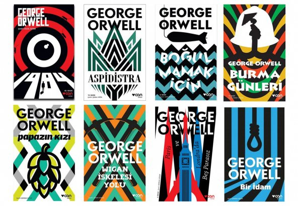 1984 George Orwell 8 Kitap Set