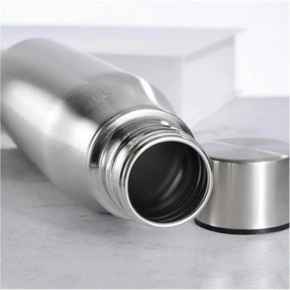 5553 Kulpsuz Termos Inox 600 ML - 3