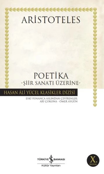 Poetika - Şiir Sanatı Üstüne - Hasan Ali Yücel Klasikleri