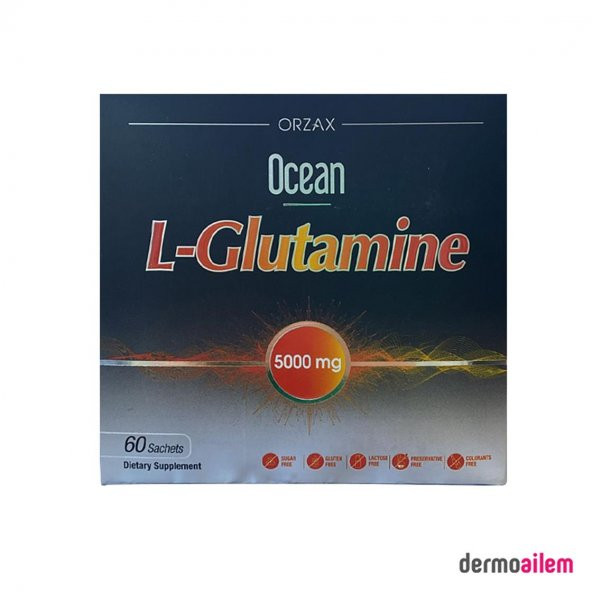 Orzax Ocean L-Glutamin 5000 Mg 60 Saşe