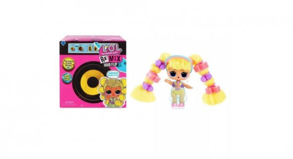 L.O.L. Surprise! Remix Hair Flip Tots with Hair Reveal & Music Mini Figurine