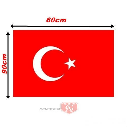 Türk bayrağı 1.sınıf 60-90cm - 2