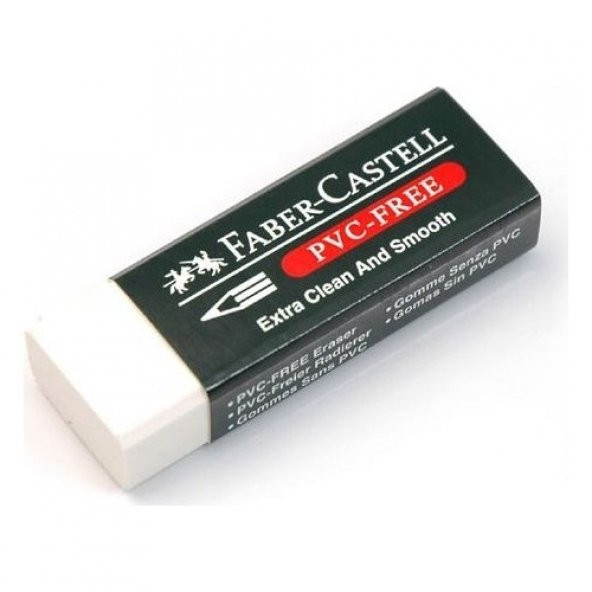 Faber Castell Büyük Boy Pvc Free Beyaz Silgi No:20 - 2