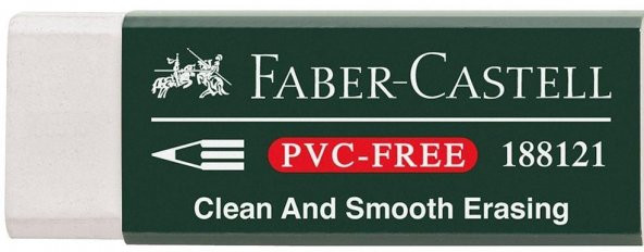 Faber Castell Büyük Boy Pvc Free Beyaz Silgi No:20 - 3