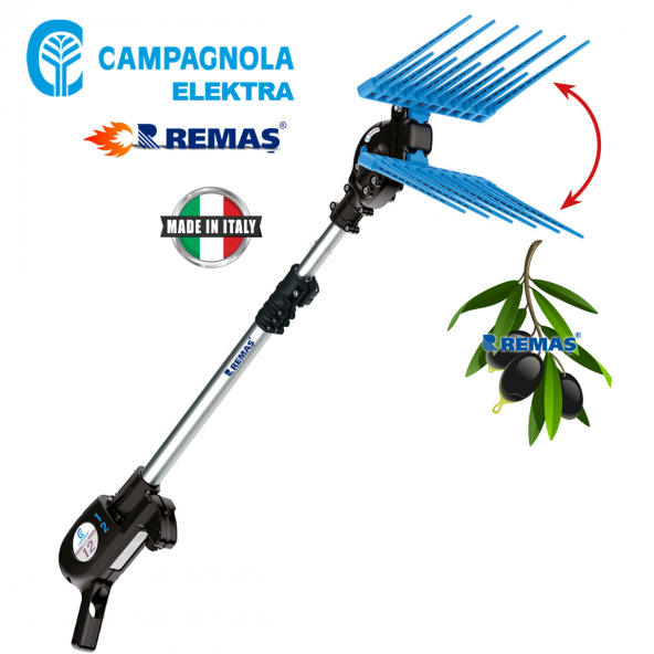 Campagnola Elektra Teleskopik Zeytin Silkme Meyve Hasat Makinası