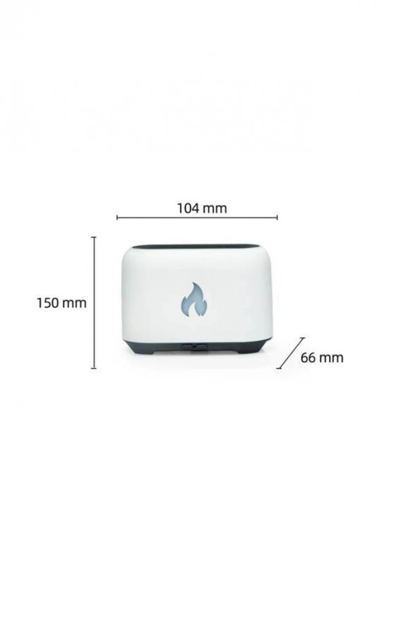 Blic Ultrasonik Aroma Difüzörü Oda Nemlendirici Siyah YX-1807 - 4