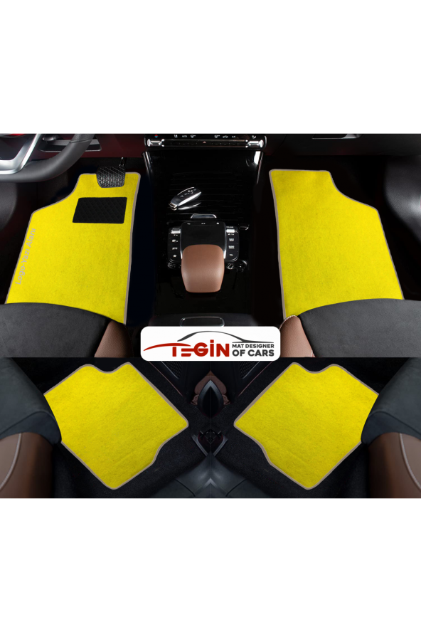 Renault Megane 3 Cabrio 2010-2015 Prime Sarı Halı Bej Kenar Halı Paspas