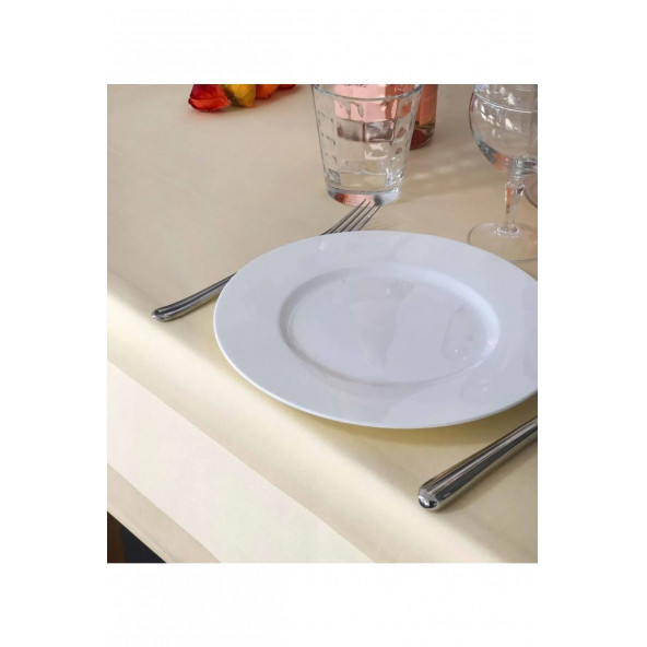 Otel Restorant Lokanta Ev Kullanımına Uygun 80x80 Pamuklu Atlas Kenarlı Masa Örtüsü