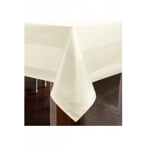 Otel Restorant Lokanta Ev Kullanımına Uygun 80x80 Pamuklu Atlas Kenarlı Masa Örtüsü - 2