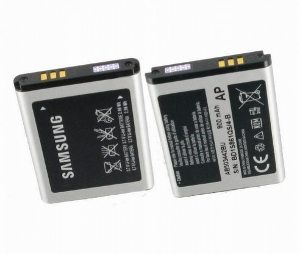 Day Orijinal Samsung SGH-Z150 AB503442BE AB503442BU 3.7 V Li-ion 800mAh Batarya Pil (Uzun Ömürlü)