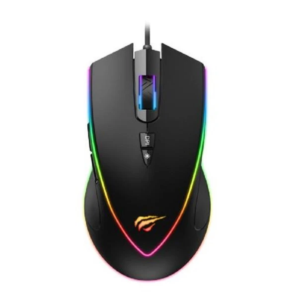 GameNote MS1017 Kablolu RGB Gaming Mouse Siyah USB/Ayarlanabilr RGB ışıklı/DPI