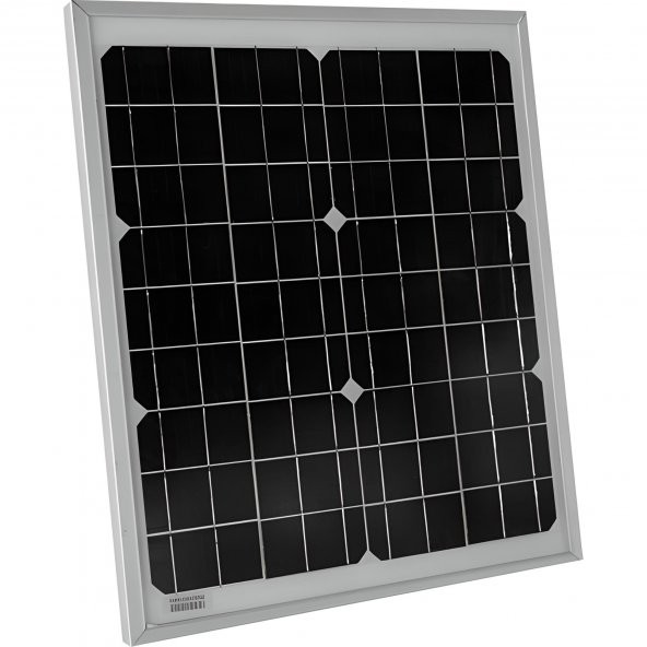 25 Watt Güneş Paneli - Lamba ve aydınlatma için solar güneş paneli