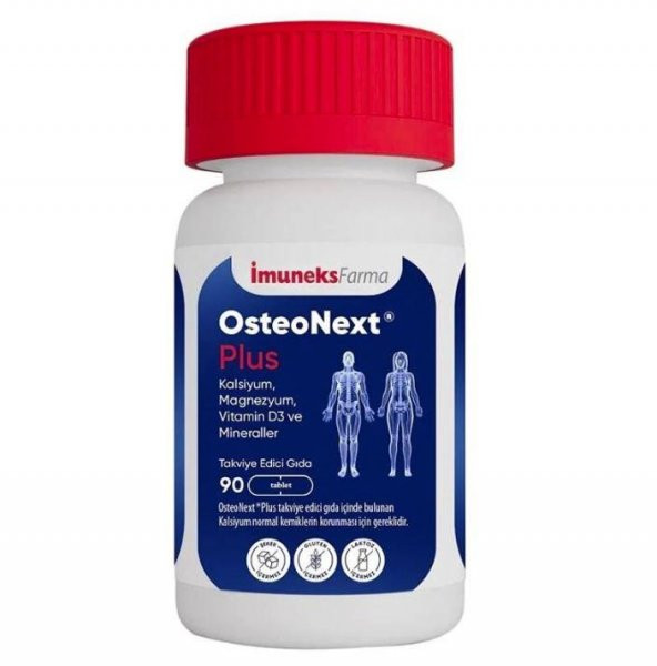Imuneks Farma OsteoNext Plus Takviye Edici Gıda 90 Tablet