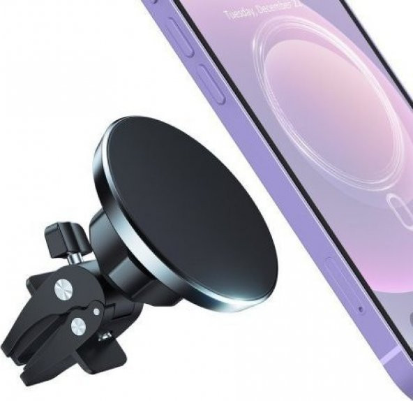 Choetech Magsafe Uyumlu Air-Vent Havalandırma Mıknatıslı Manyetik Araç Içi Telefon Tutucu AT-0004