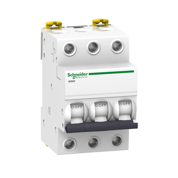 SCHNEİDER ELECTRİC Acti9 İk60N A9F23310 10A Sigorta (3P, 6Ka, B Eğrisi)