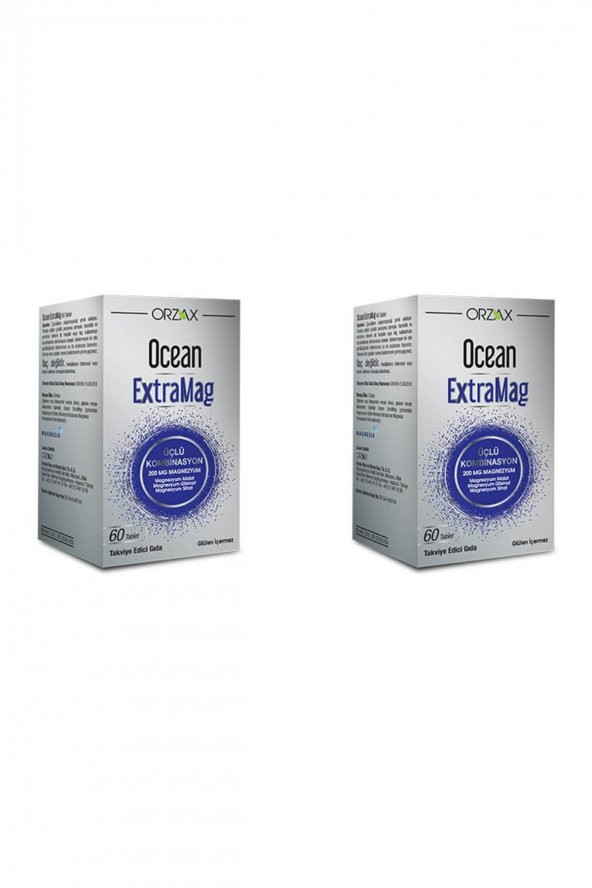 Ocean Extramag 200 Mg Magnezyum 60 Tablet 2li Paket - 1