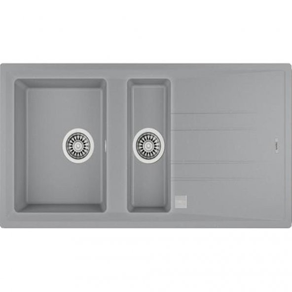 TEKA STONE 60 B-TG METALİK GRİ GRANİT MUTFAK EVYESİ