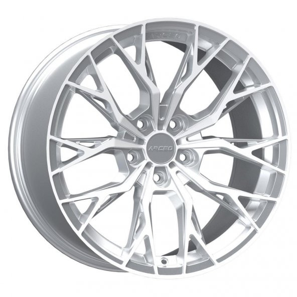 ARC-19239-38 9.5x19" -5x120 ET42 72.6 Silver Diamond ROMA Jant (4 Adet)