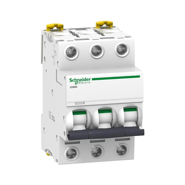 SCHNEİDER ELECTRİC Acti9 İc60N A9F74363 63A Sigorta (3P, 6Ka, C Eğrisi)