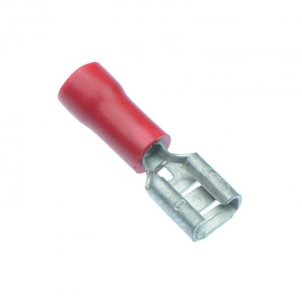 PLASTİM 0,50-1,50 MM Dişi Faston Tip İzoleli Kablo Ucu ( 400 Adet )