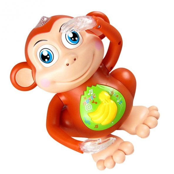 CANALİ Toys Pilli Işıklı Sesli Kukuli YJ-3030, Dans Eden Işıklı Sesli Kukuli Robot - 4