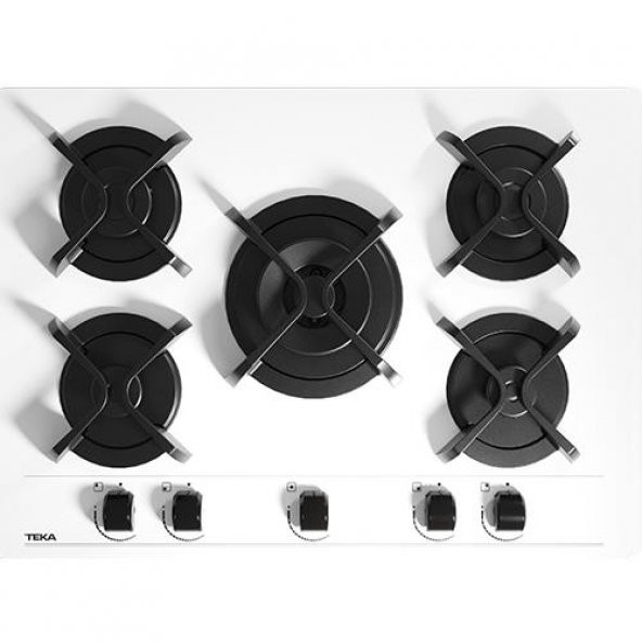 Teka Gbc 75030 Kbc Wh (E5) Beyaz Cam Ankastre Ocak