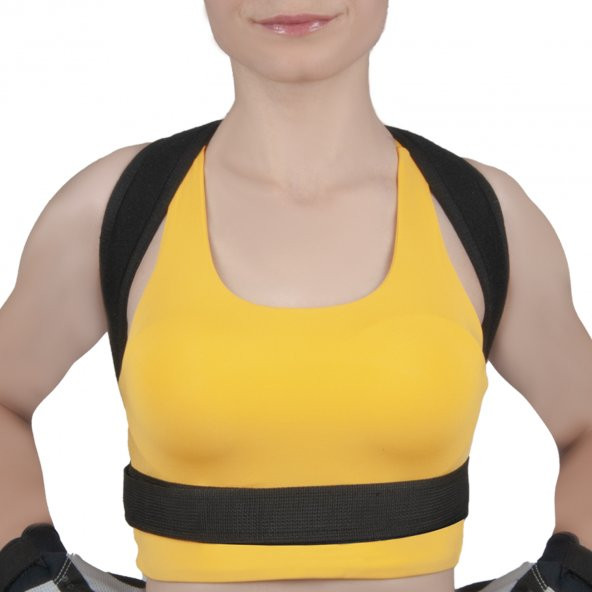 Kamburluk Önleyici Yeni Model Balenli Spor Dik Duruş Korsesi Bel Omuz Sırt Kemeri Aparat
