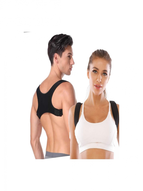 Unisex Yeni Nesil Fitness Yoga Pilates Sporcu Korsesi Dik Duruş Korsesi - 1