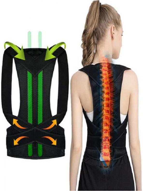 Balenli Bel Ve Sırt Korsesi Sporcu Korsesi Destek Korsesi ürün görseli 1