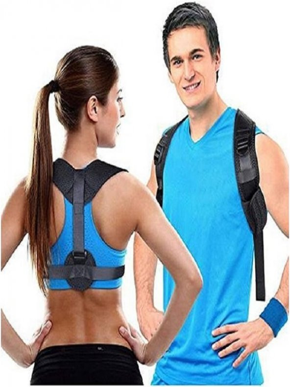 Kelebek Dik Duruş  Korse Kadın Erkek Sporcu Dik Durma Bel Sırt Omuz Korsesi ürün görseli 1