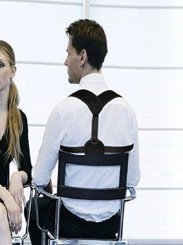 Kelebek Dik Duruş  Korse Kadın Erkek Sporcu Dik Durma Bel Sırt Omuz Korsesi ürün görseli 1