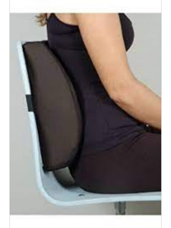 Ofis Için Sandalye Arkası Ortopedik Bel Sırt Destek Süngerli Yastığı ürün görseli 1