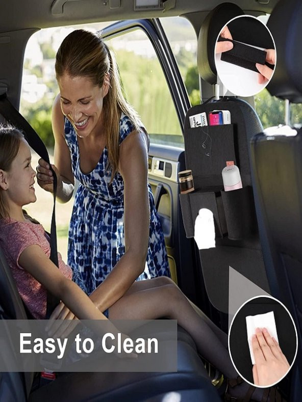 Araç Oto Araba Içi Koltuk Arkası Eşya Düzenleyici Organizer Çanta ürün görseli 1