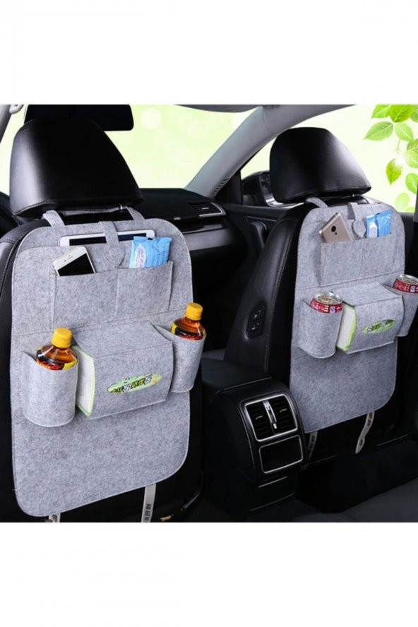 Araba Koltuk Arkası Keçe Organizer Araç Oto Düzenleyici Aksesuar ürün görseli 1