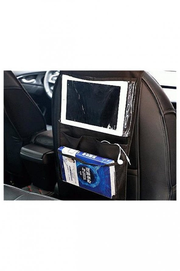 Koltuk Arkası Organizer Düzenleyici Tablet Tutucu Gazetelik Taksi Araba Için ürün görseli 1