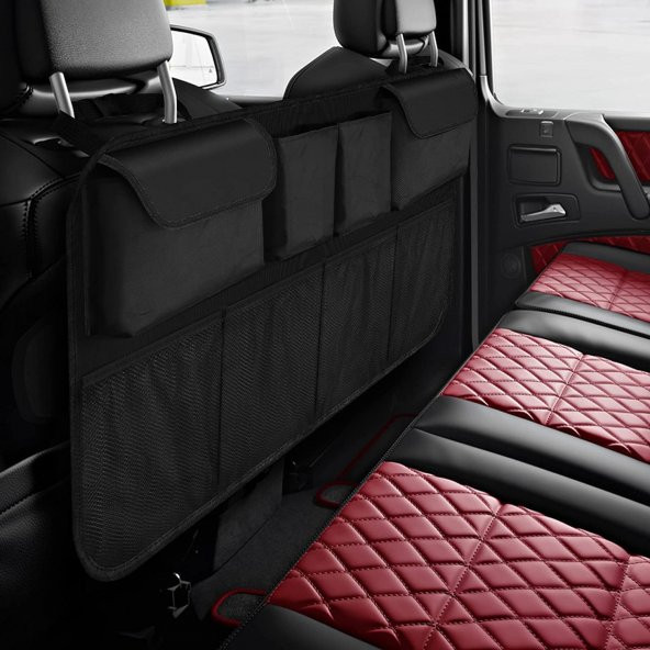 Araç içi Bagaj Eşya Düzenleyici Oto Bagaj Organizer Organizatör 8 Cepli Bagaj Çantası ürün görseli 1